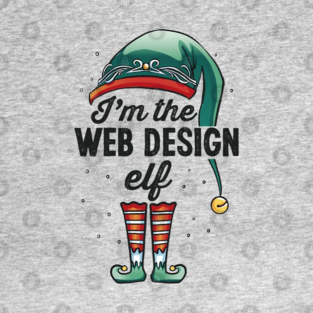 I'm the Web Design Elf Christmas Gift Xmas by qwertydesigns